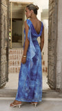 Siena Maxi Dress Ocean Blue