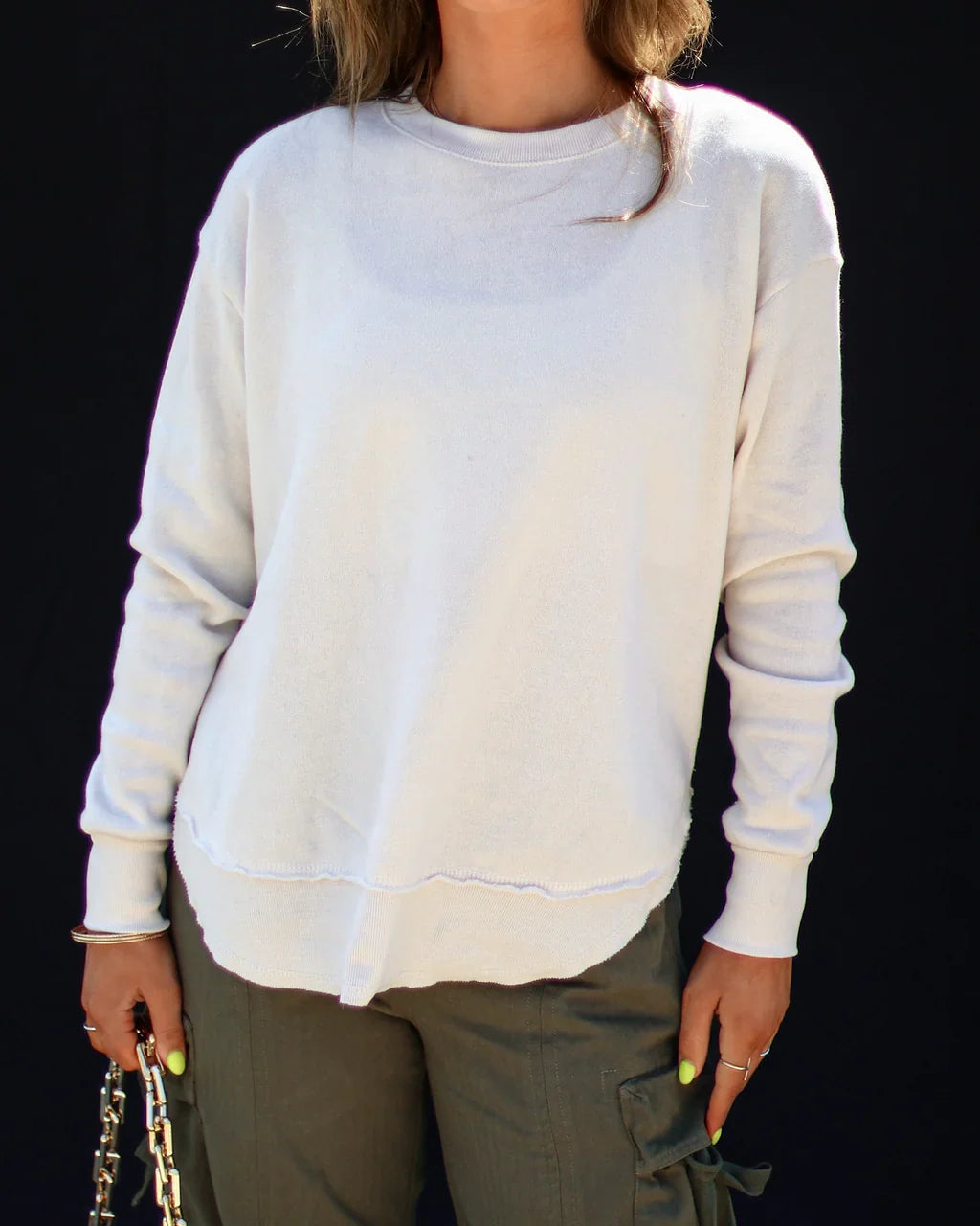 Flight Ready Knit Pullover Sweatshirt