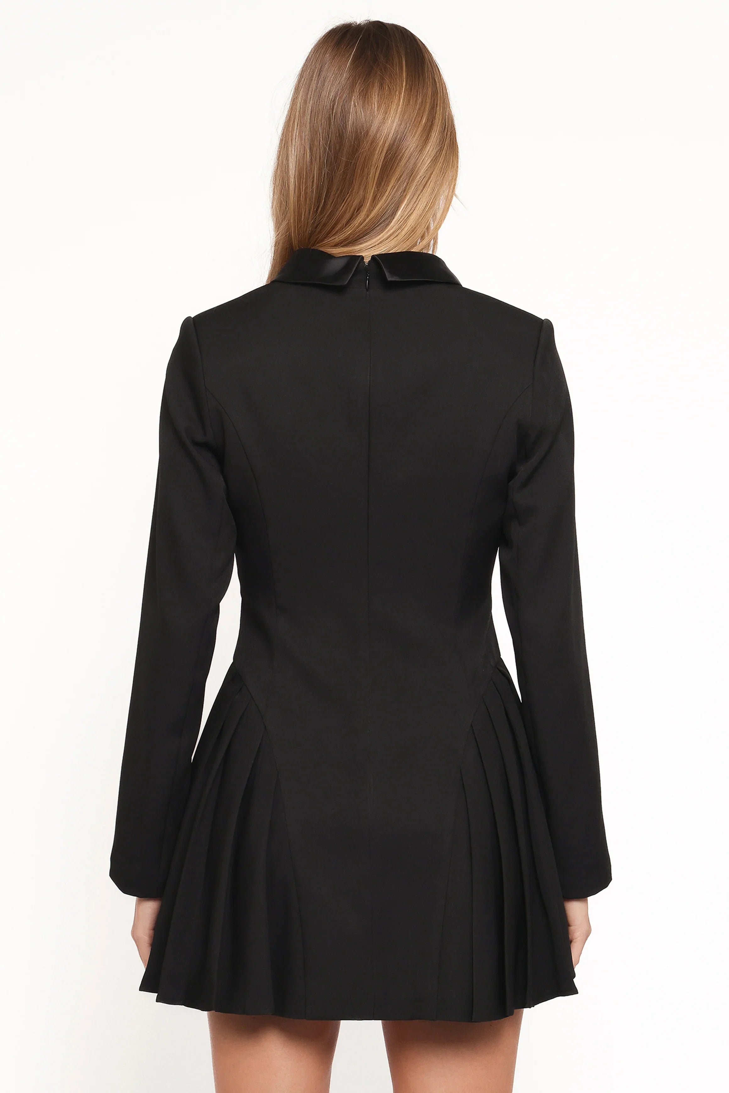 Sonya Long Sleeve Mini Dress Black