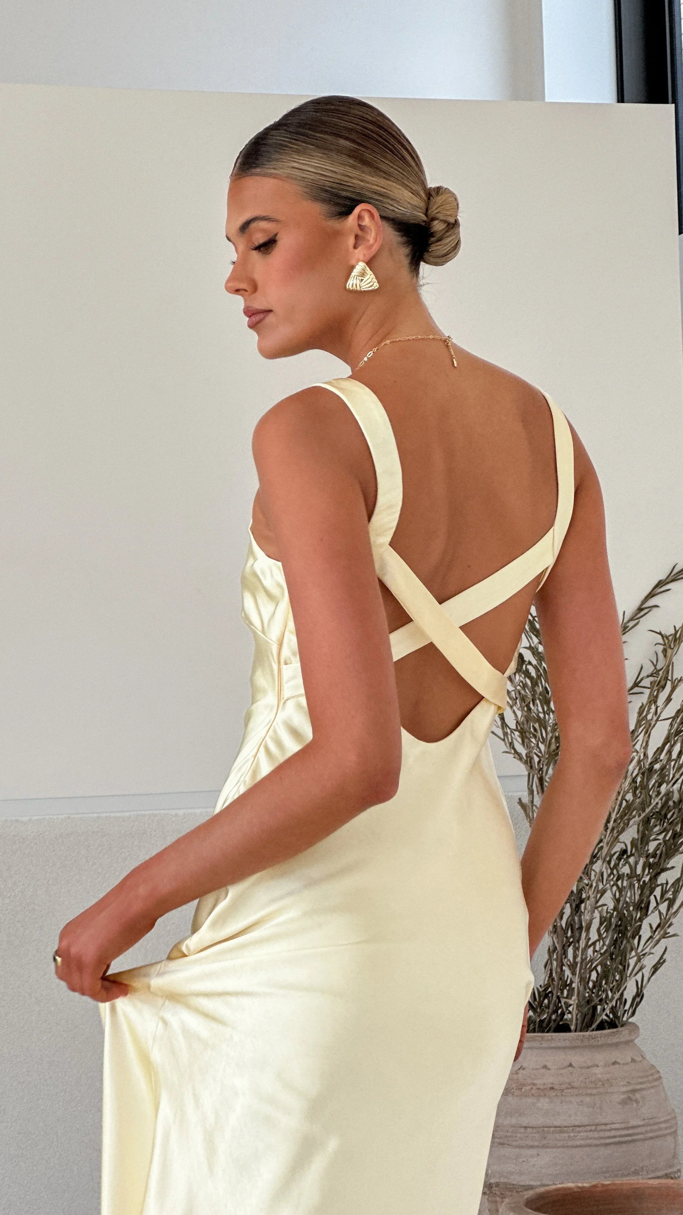 Andie Maxi Dress Yellow