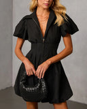 Junie Fit And Flare Mini Dress
