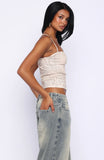 Hung Up On You Cami Top Blush Safari