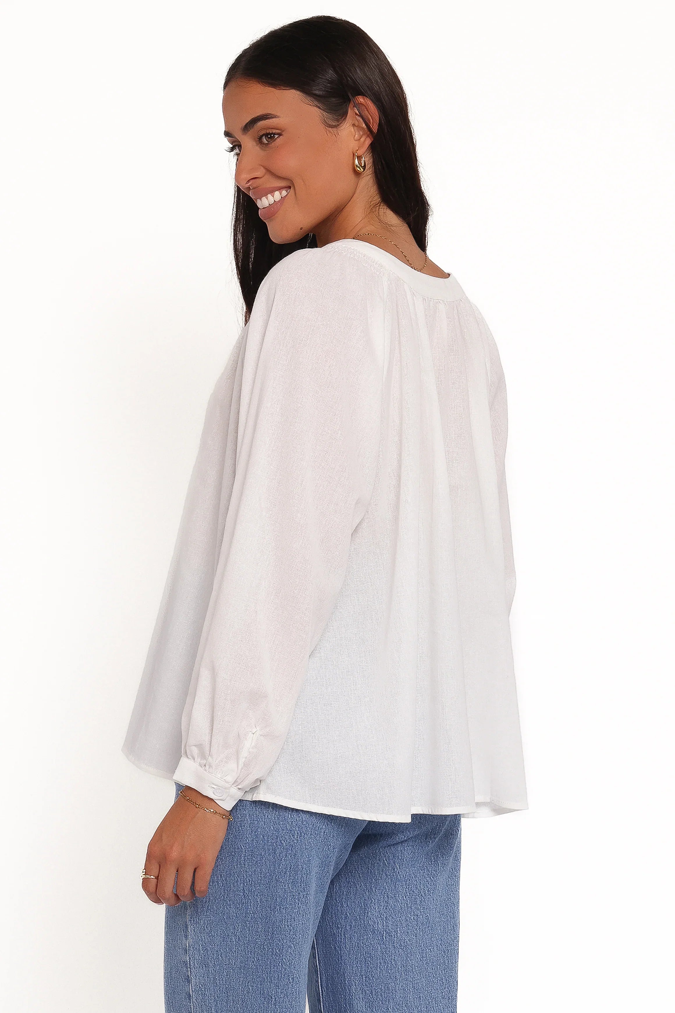 Irisa Shirt White