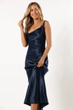 Loxana Midi Dress Midnight