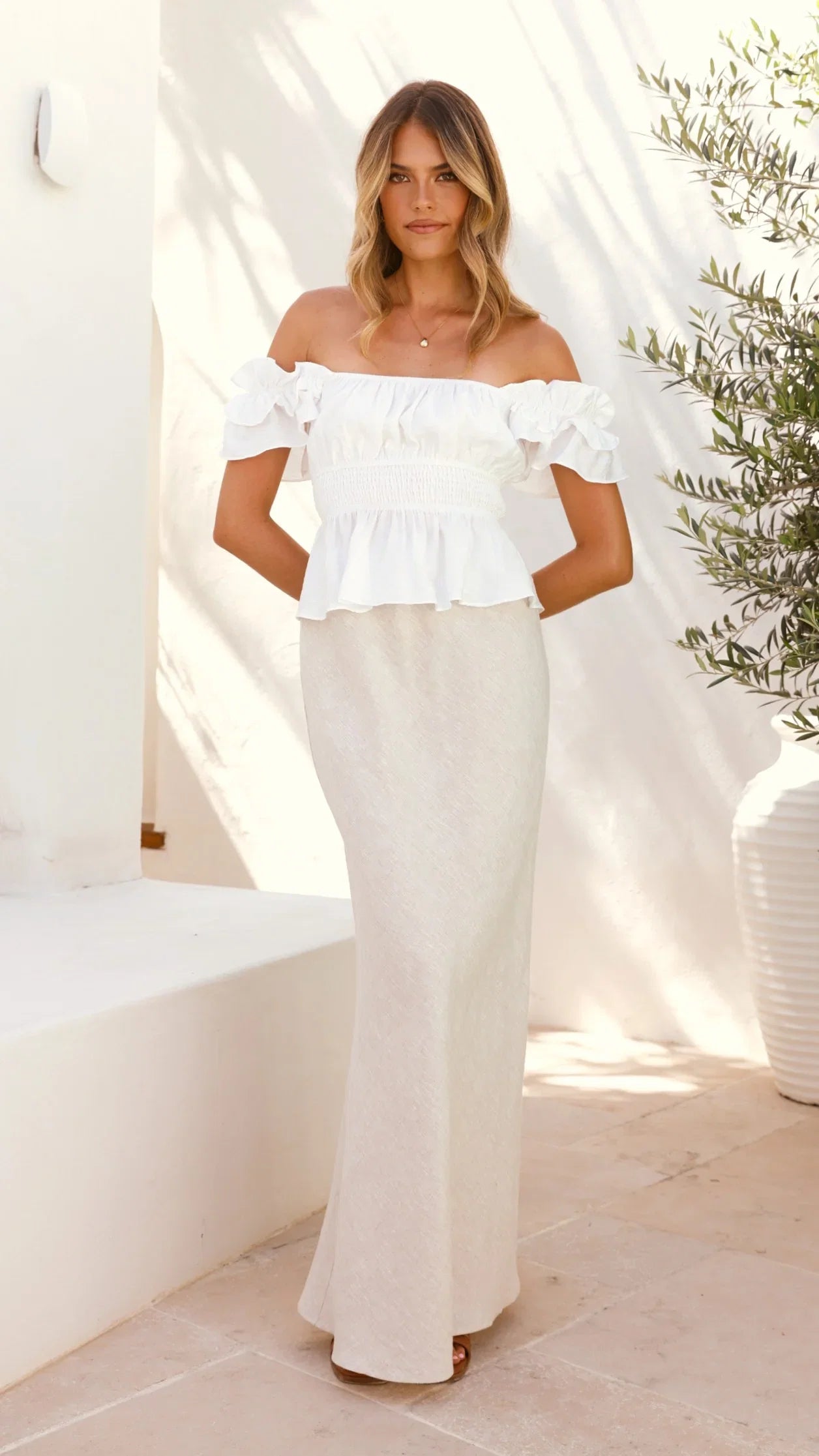 Fifi Top White