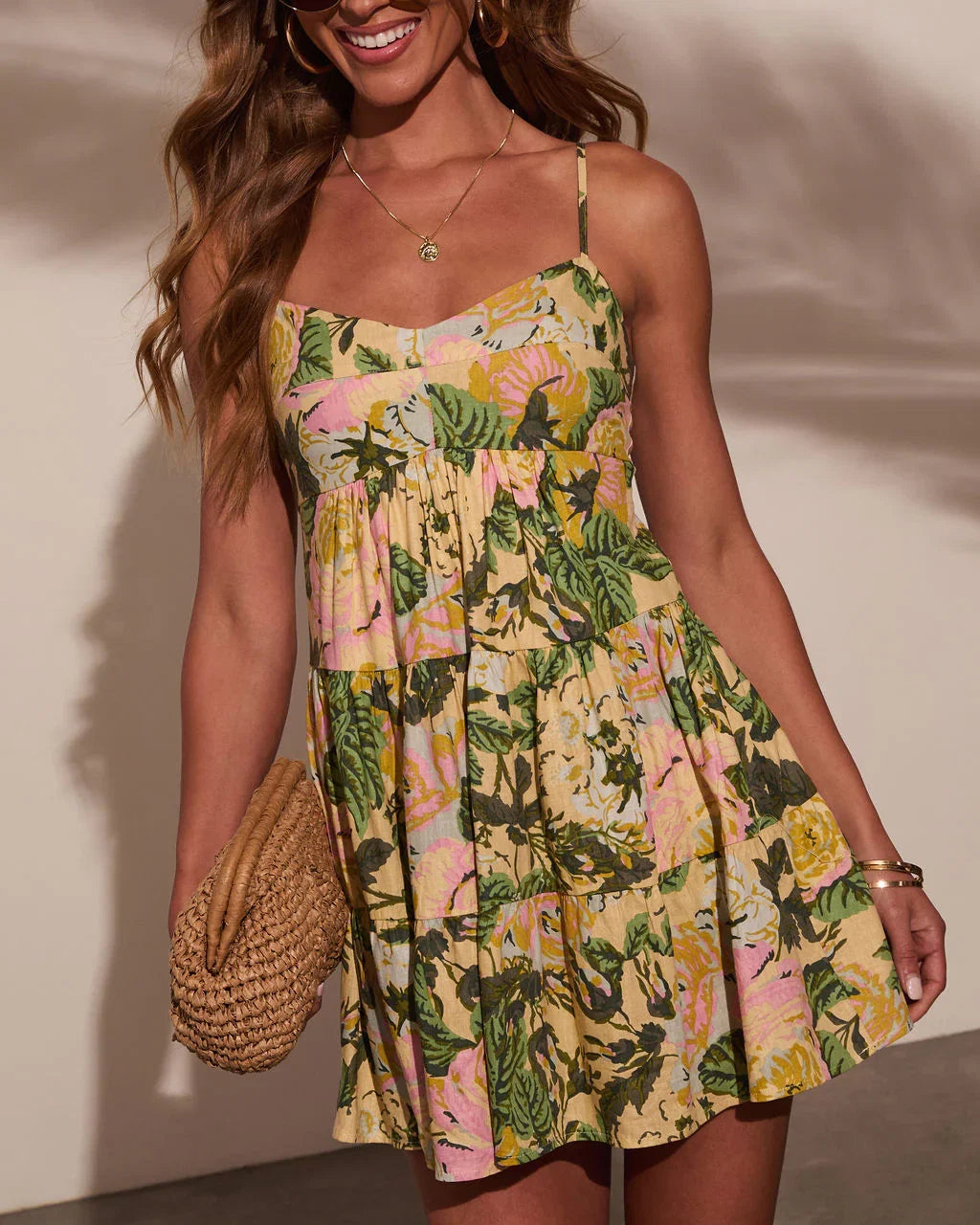 Wildflower Way Fit and Flare Mini Dress