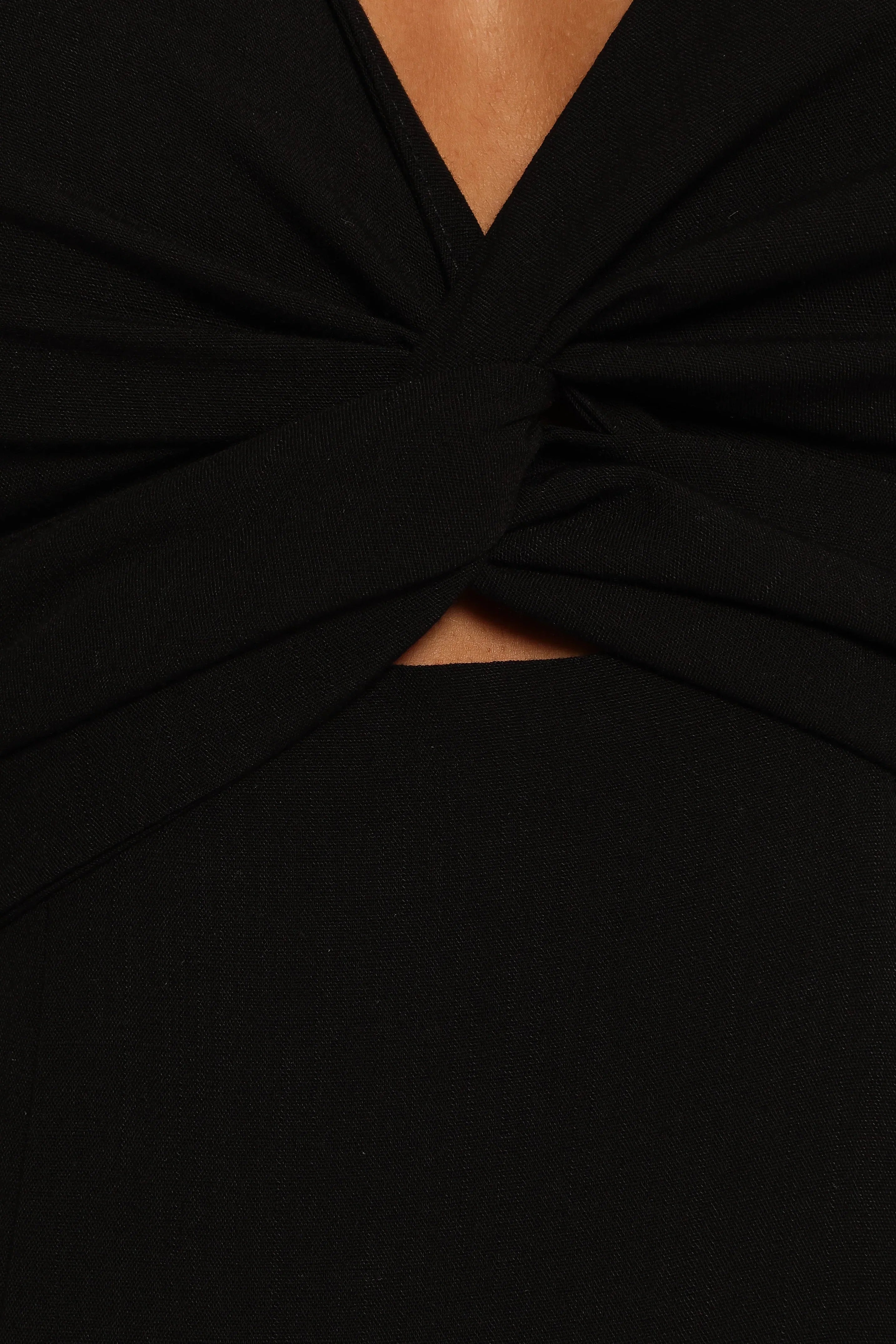 Archer Midi Dress Black