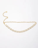 Alfred Rhinestone Chain Belt