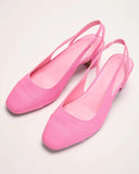Vaila Slingback Kitten Heels