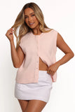 Weston Knit Vest Pink