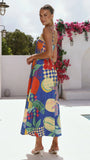 Martina Maxi Dress Rio Print