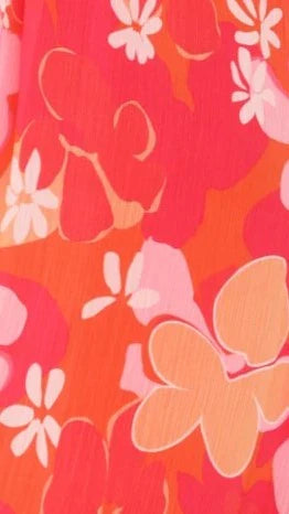 Alma Maxi Dress Blood Orange