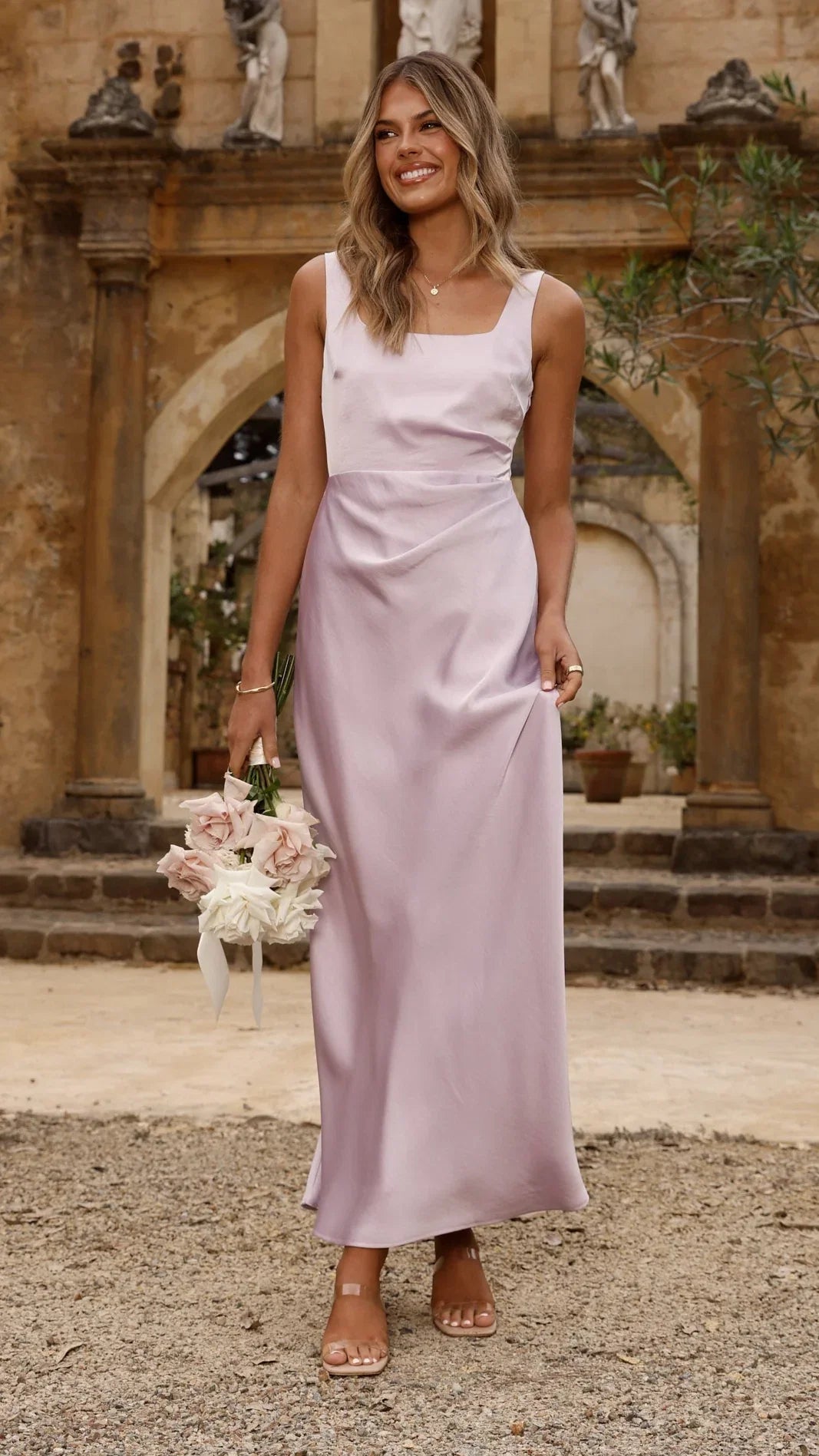 Adeline Maxi Dress Lilac