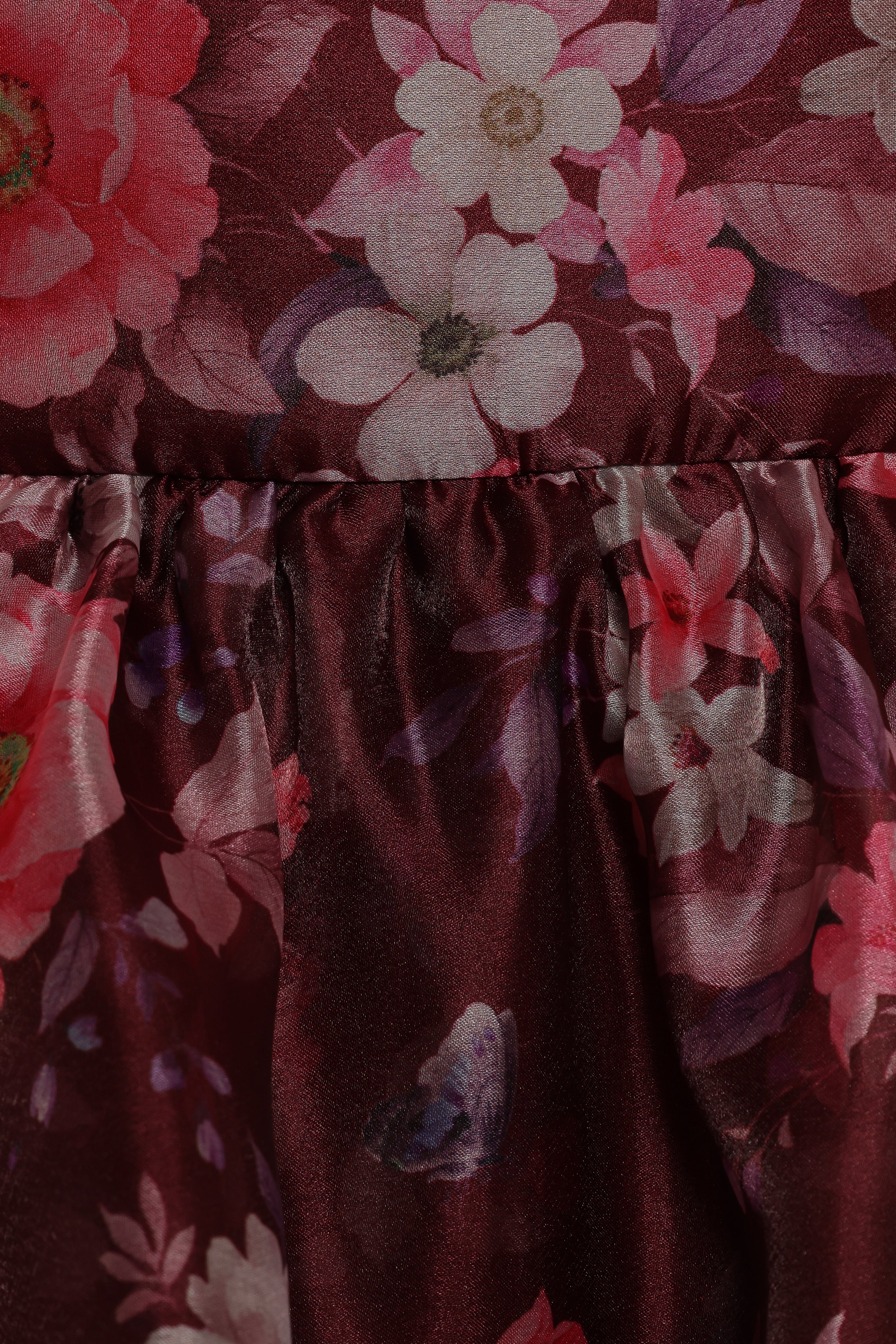 Mazy Midi Dress Purple Magenta