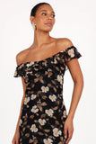 Irelynn Maxi Dress Black Floral
