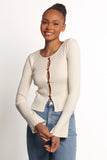 Rosienna Knit Top Cream