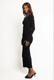 Maxwell Knit Maxi Dress Black