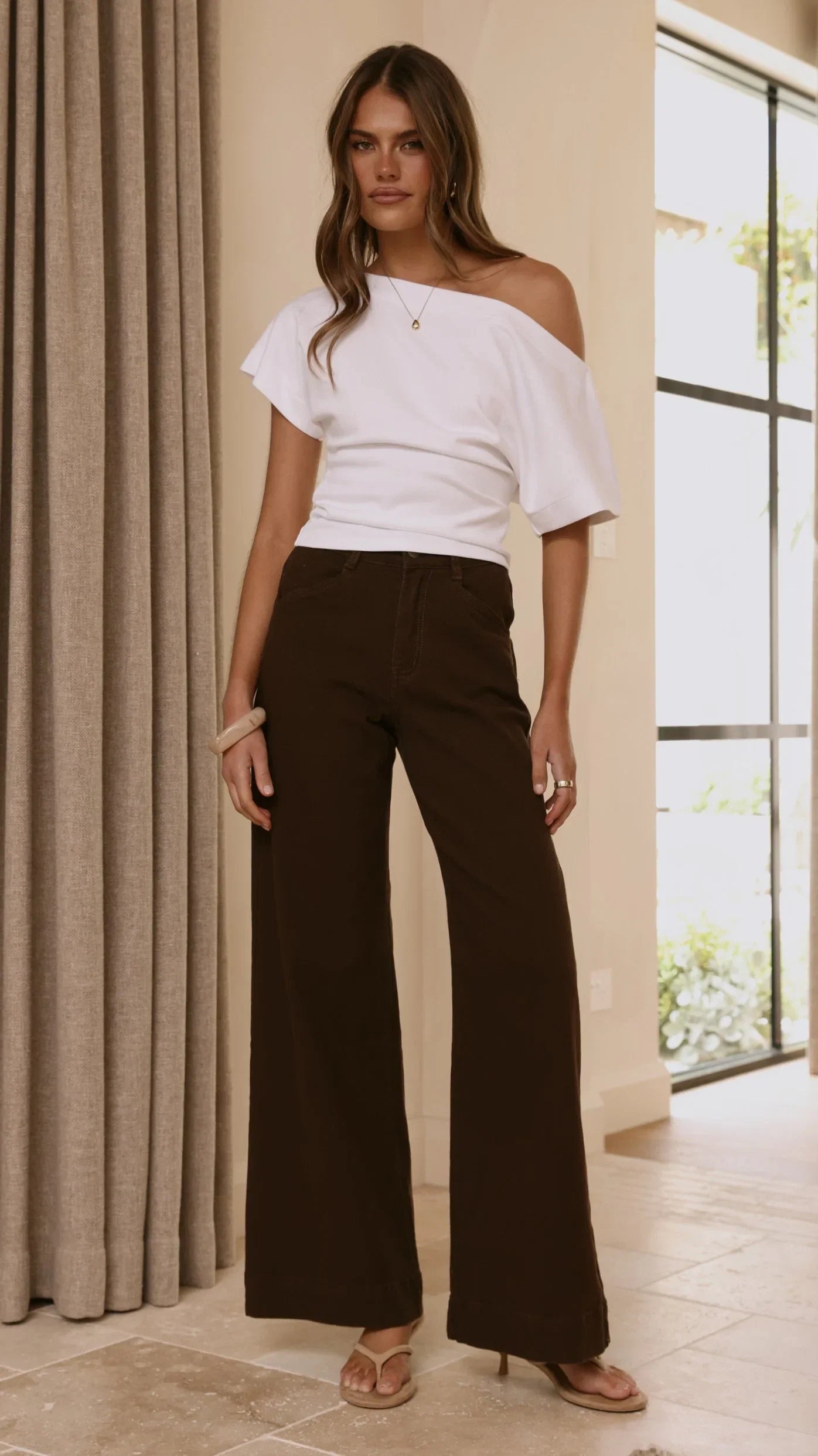 Jara Top White