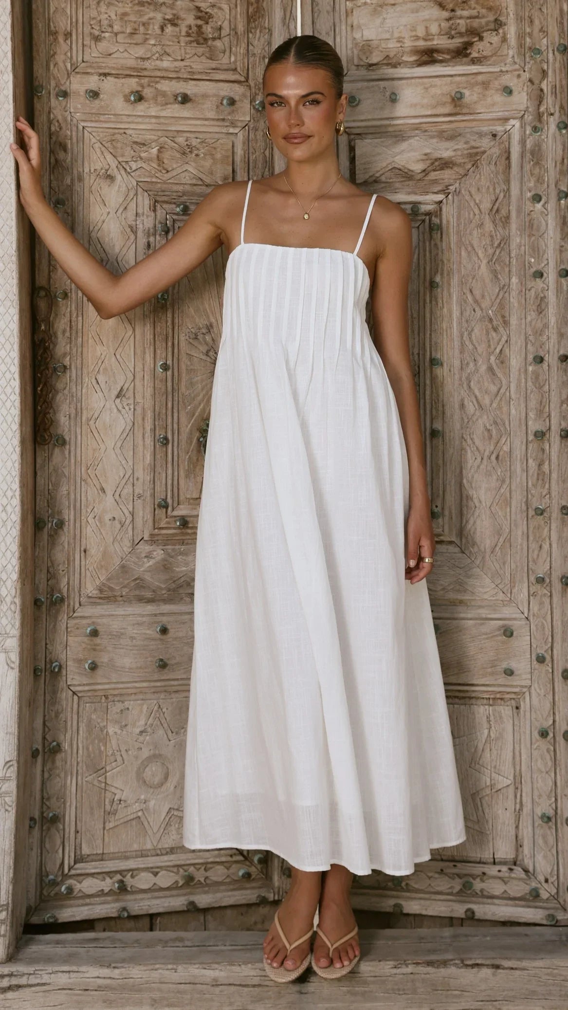 Stayla Maxi Dress White