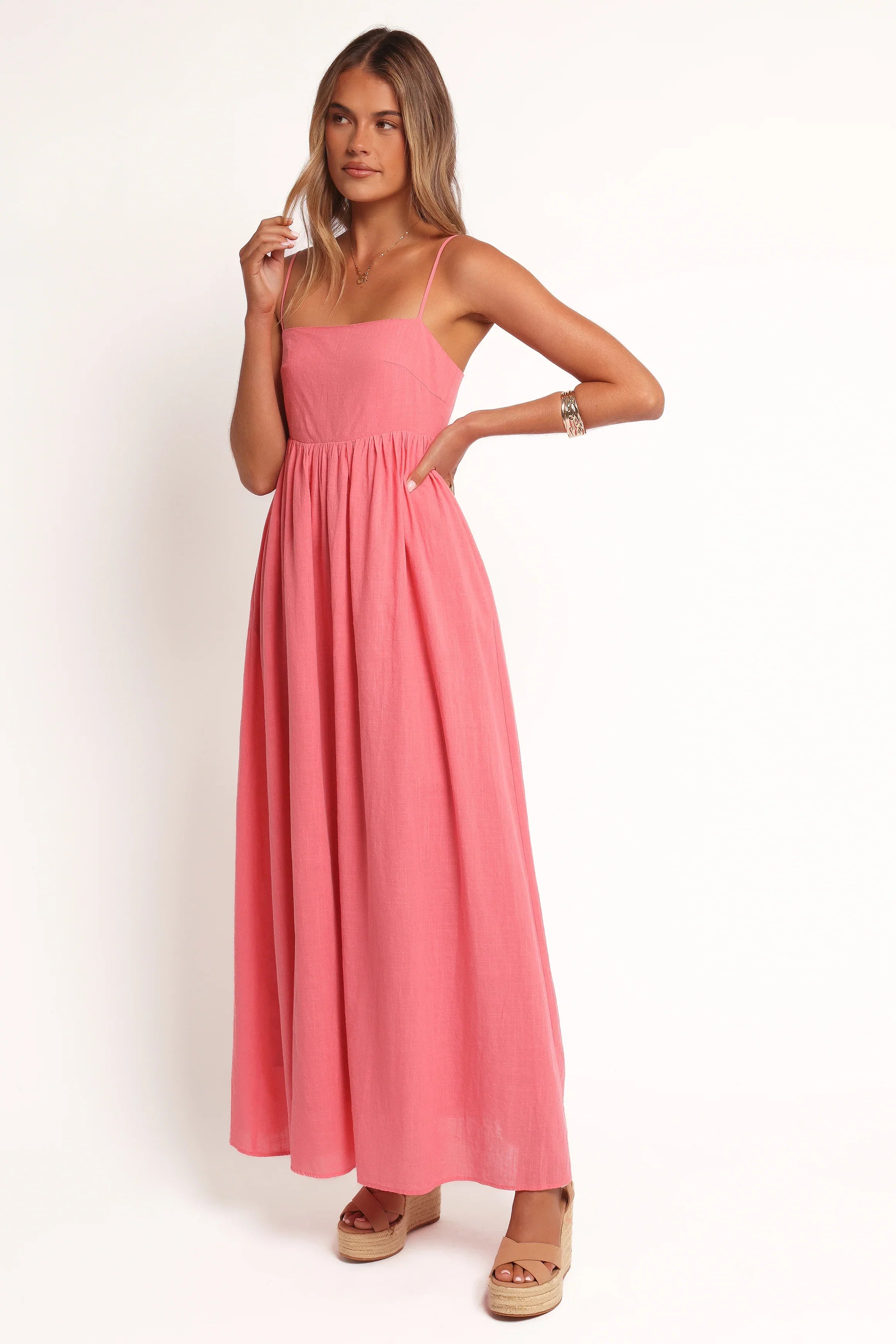 Odessa Maxi Dress Coral