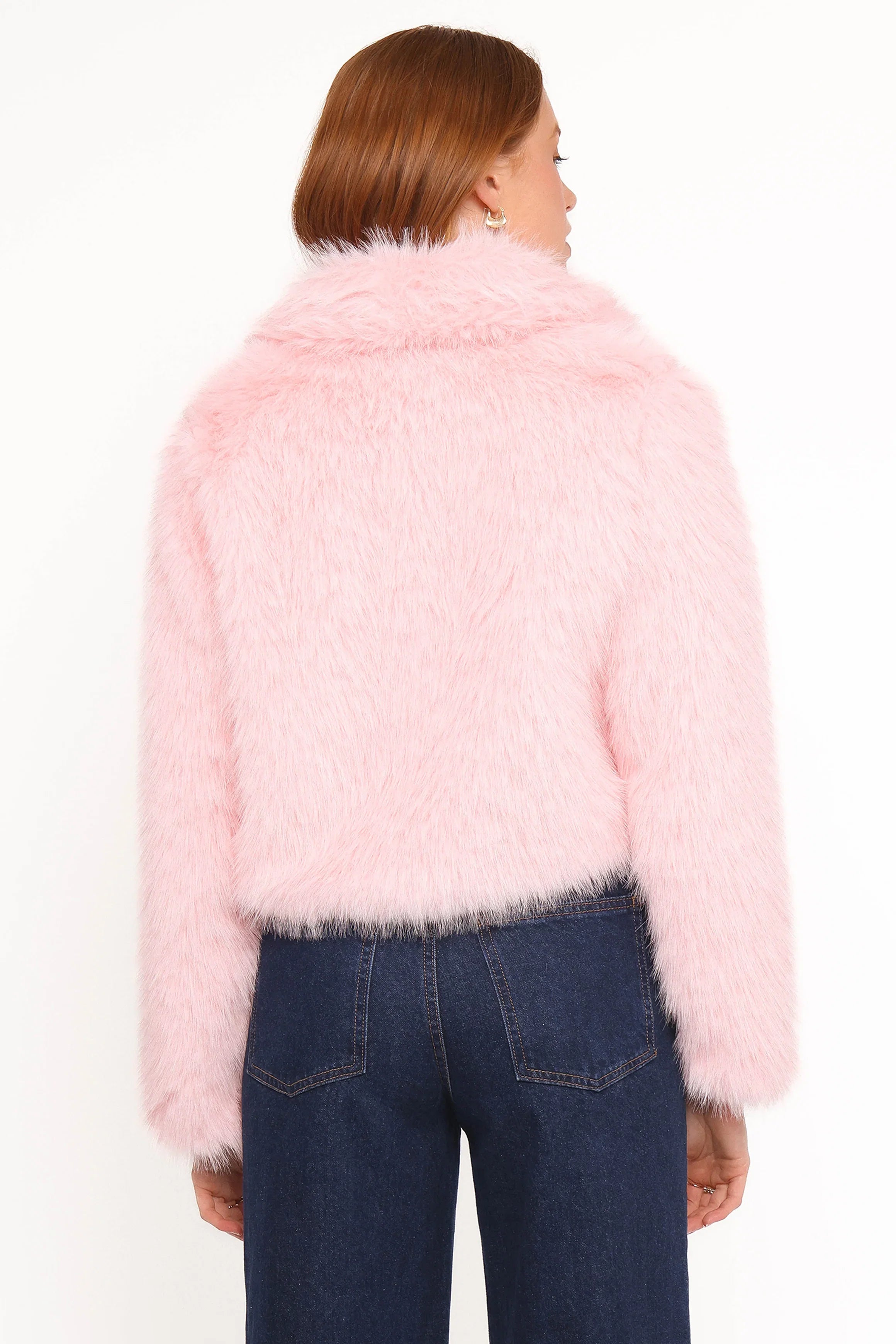 Bobbi Faux Fur Jacket Pink