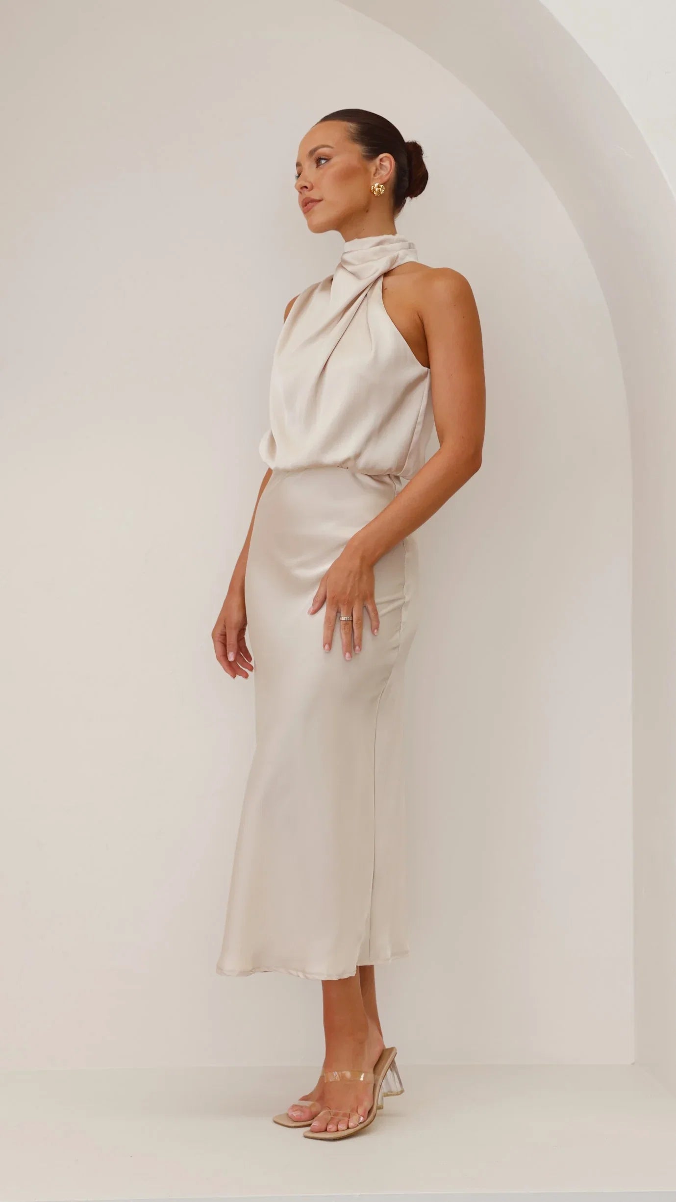 Esther Maxi Dress Champagne