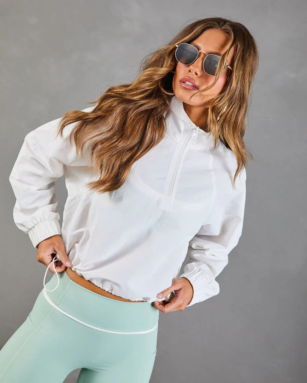 Off Script Ripstop Quarter Zip Jacket