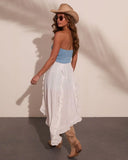 Outlaw Oasis High Low Corset Top