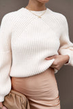 London Knit Sweater Beige