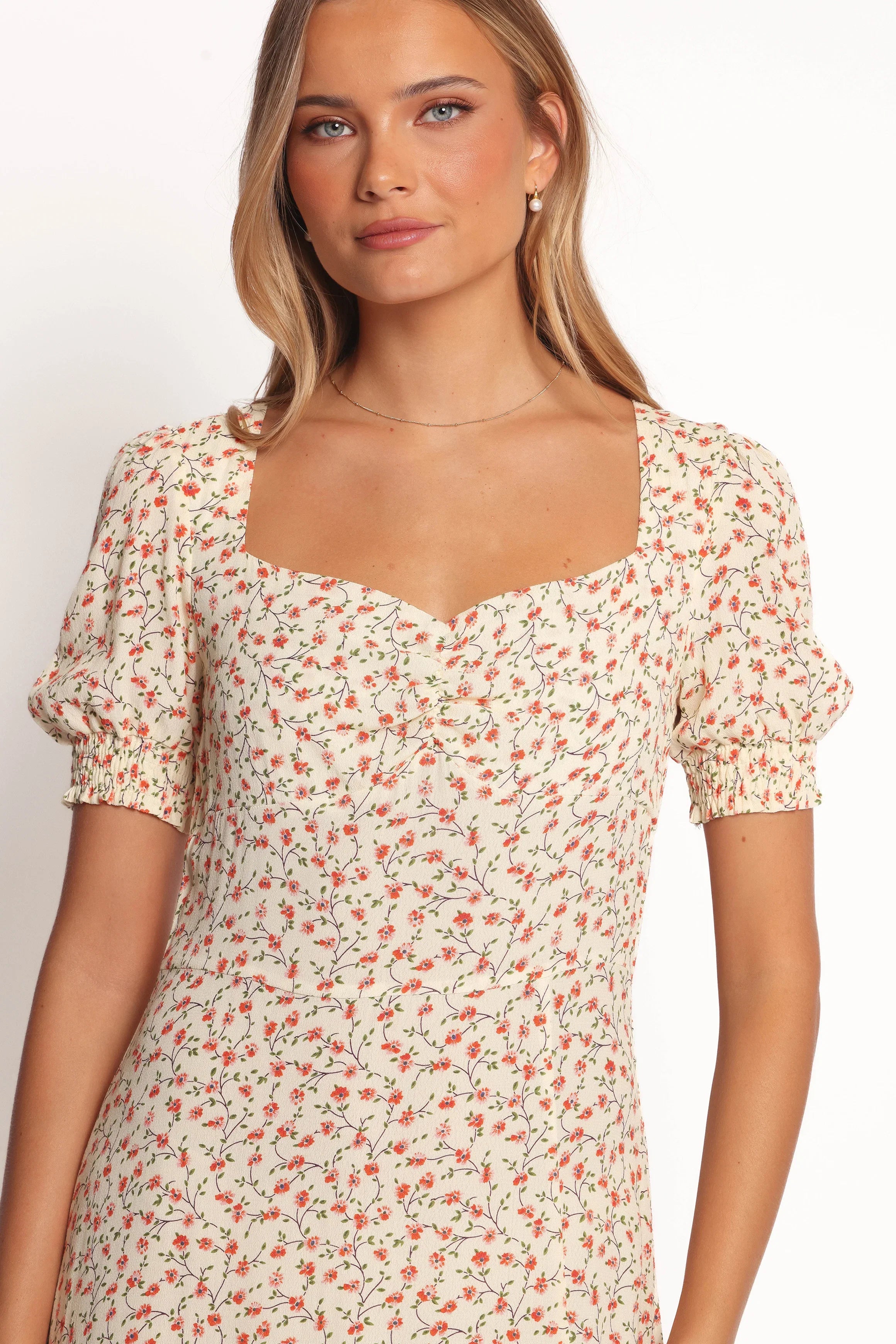 Franklin Dress Cream Floral