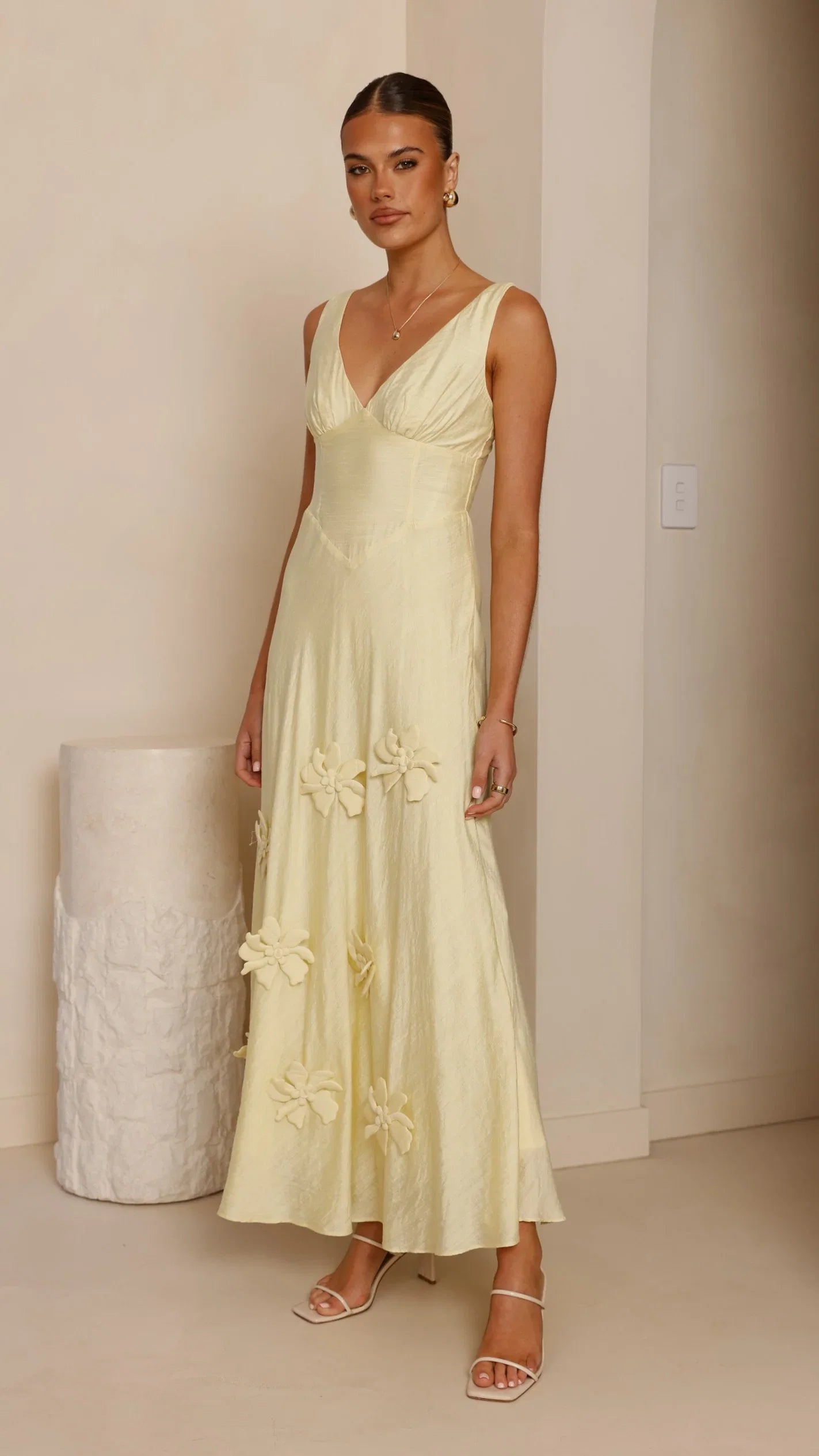 Lavara Maxi Dress Yellow