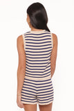 Ilona Knit Set Cream Navy Stripe