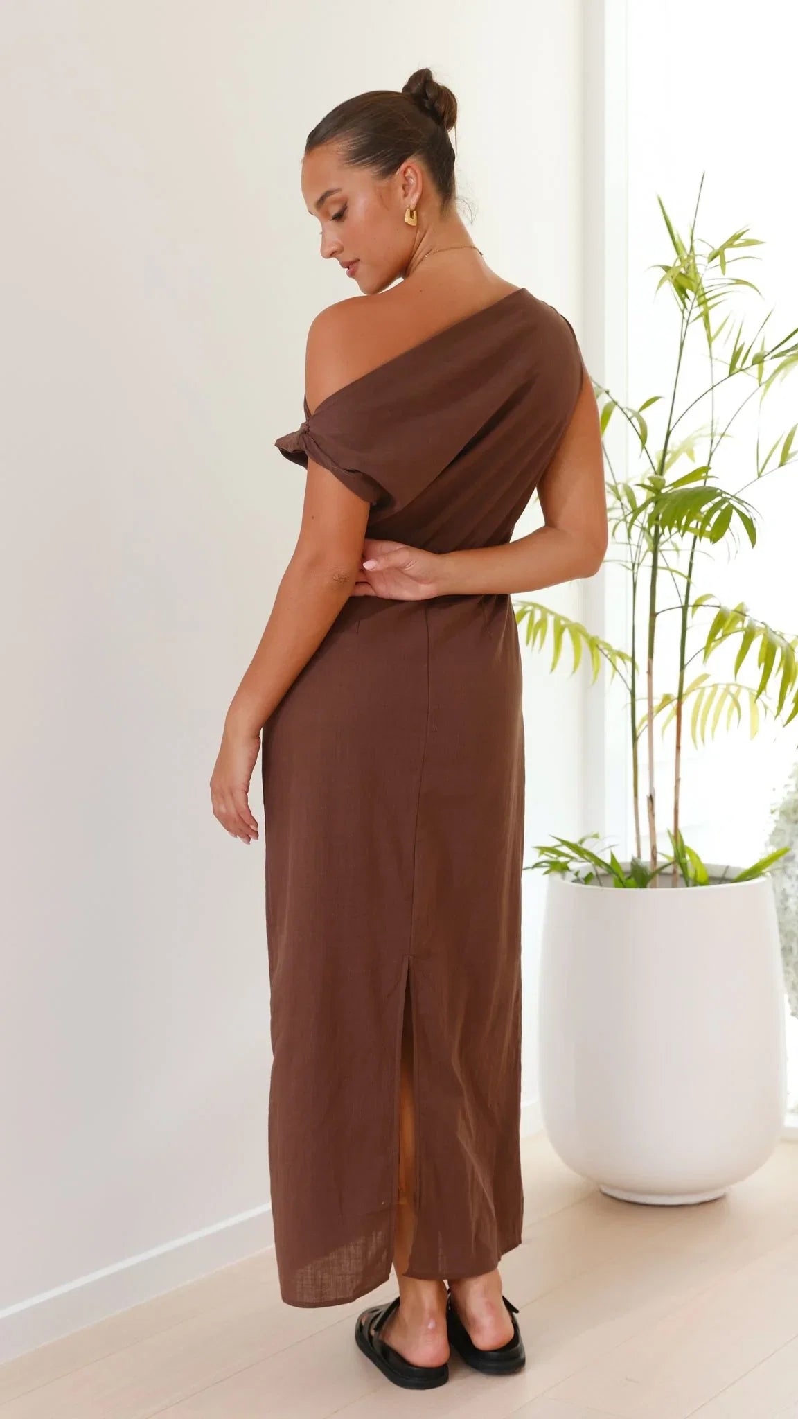 Luci Maxi Dress Brown