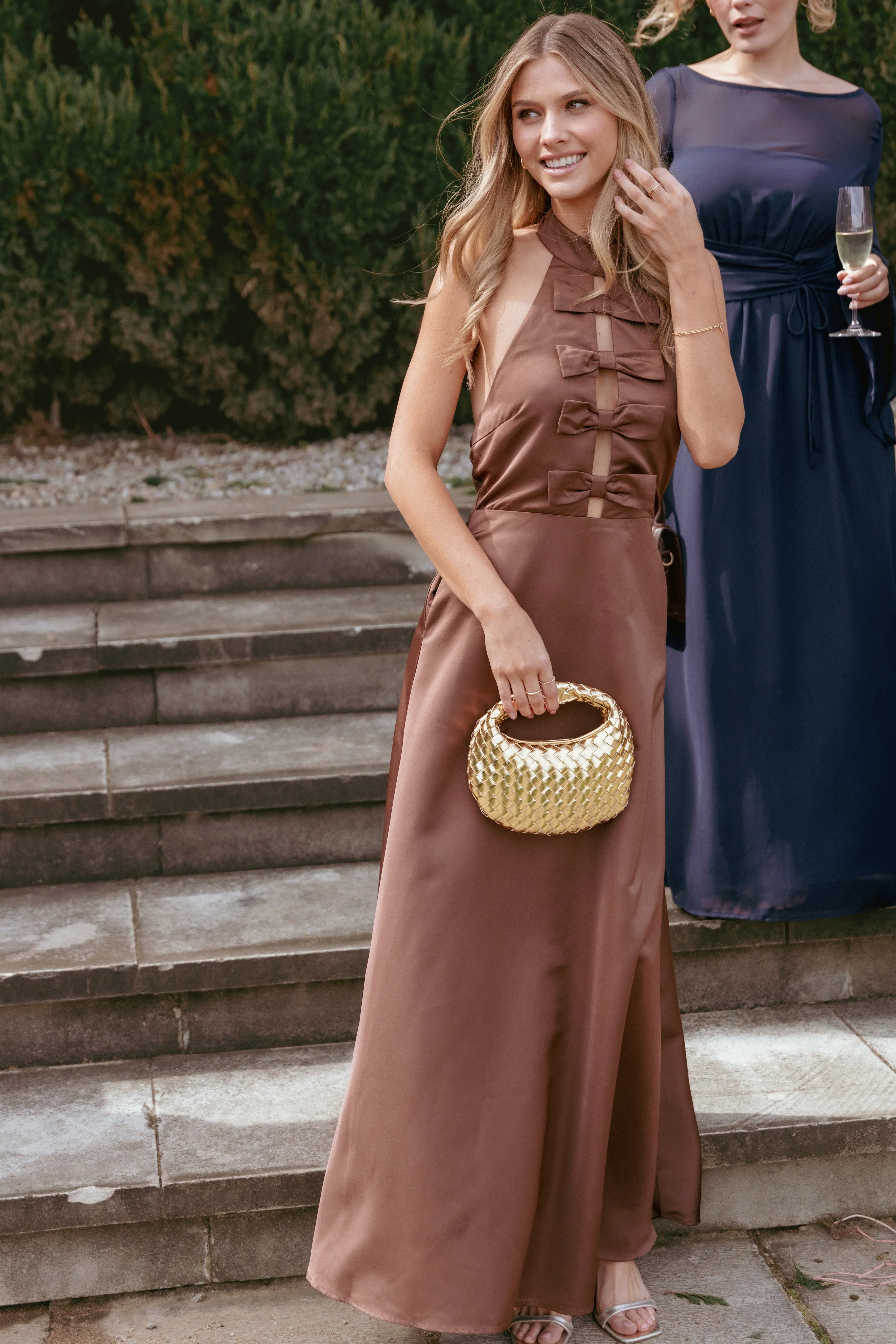 Norva Maxi Dress Brown
