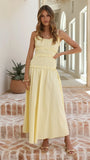Vida Maxi Dress Yellow