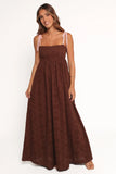 Odessa Maxi Dress Brown