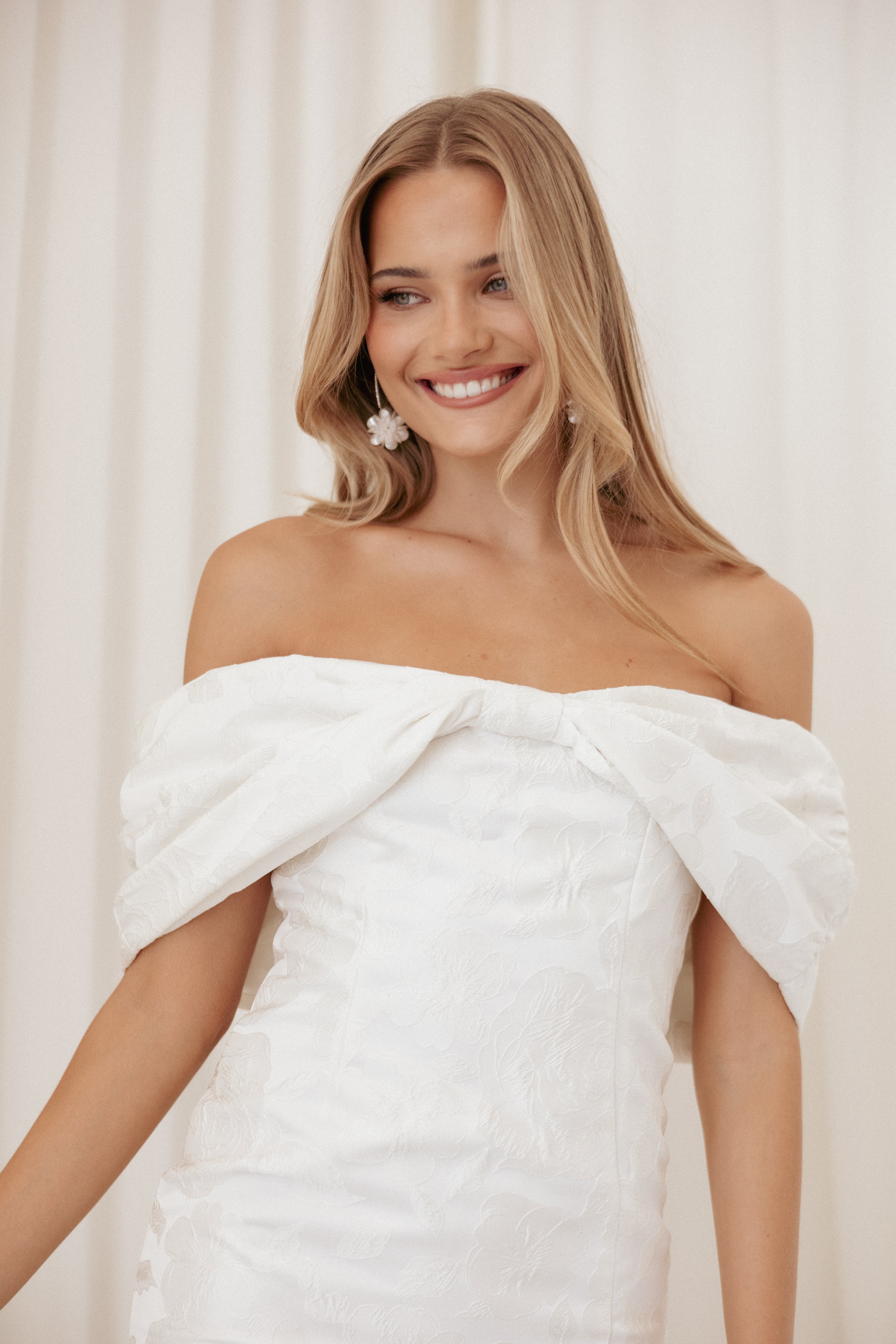 Kaeli Mini Dress White