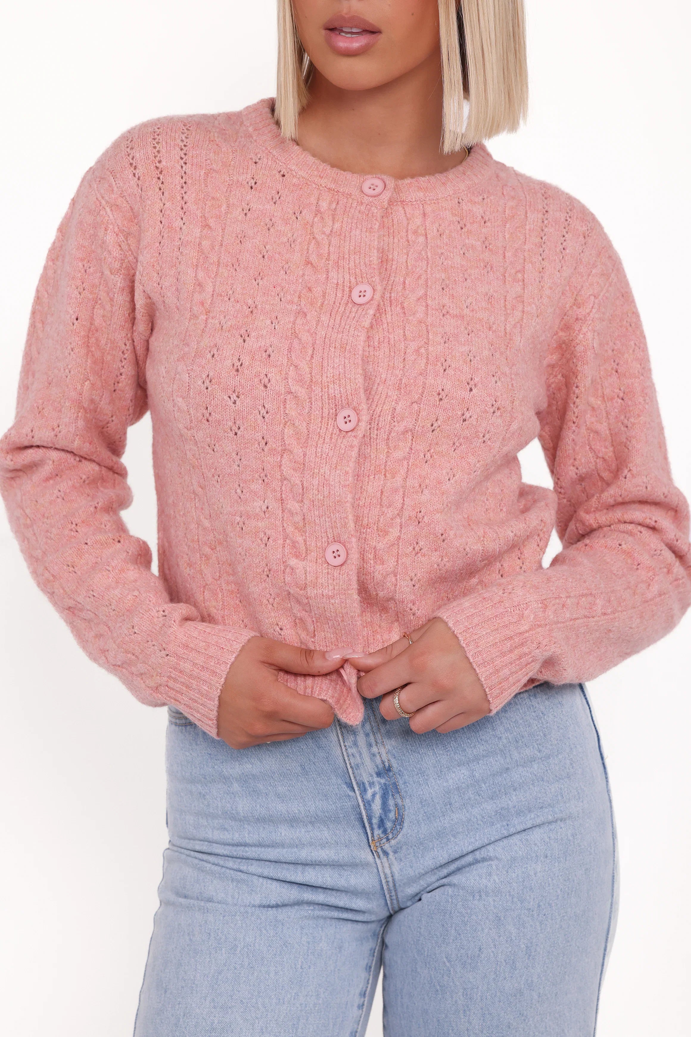 Bonnie Cardigan Pink