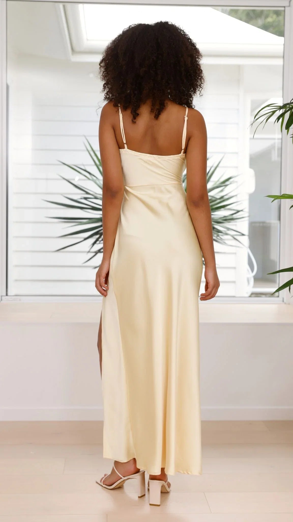 Ilana Maxi Dress Lemon