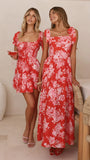 Kori Mini Dress Red Floral