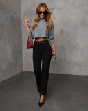 Shawn High Rise Wide Leg Jeans