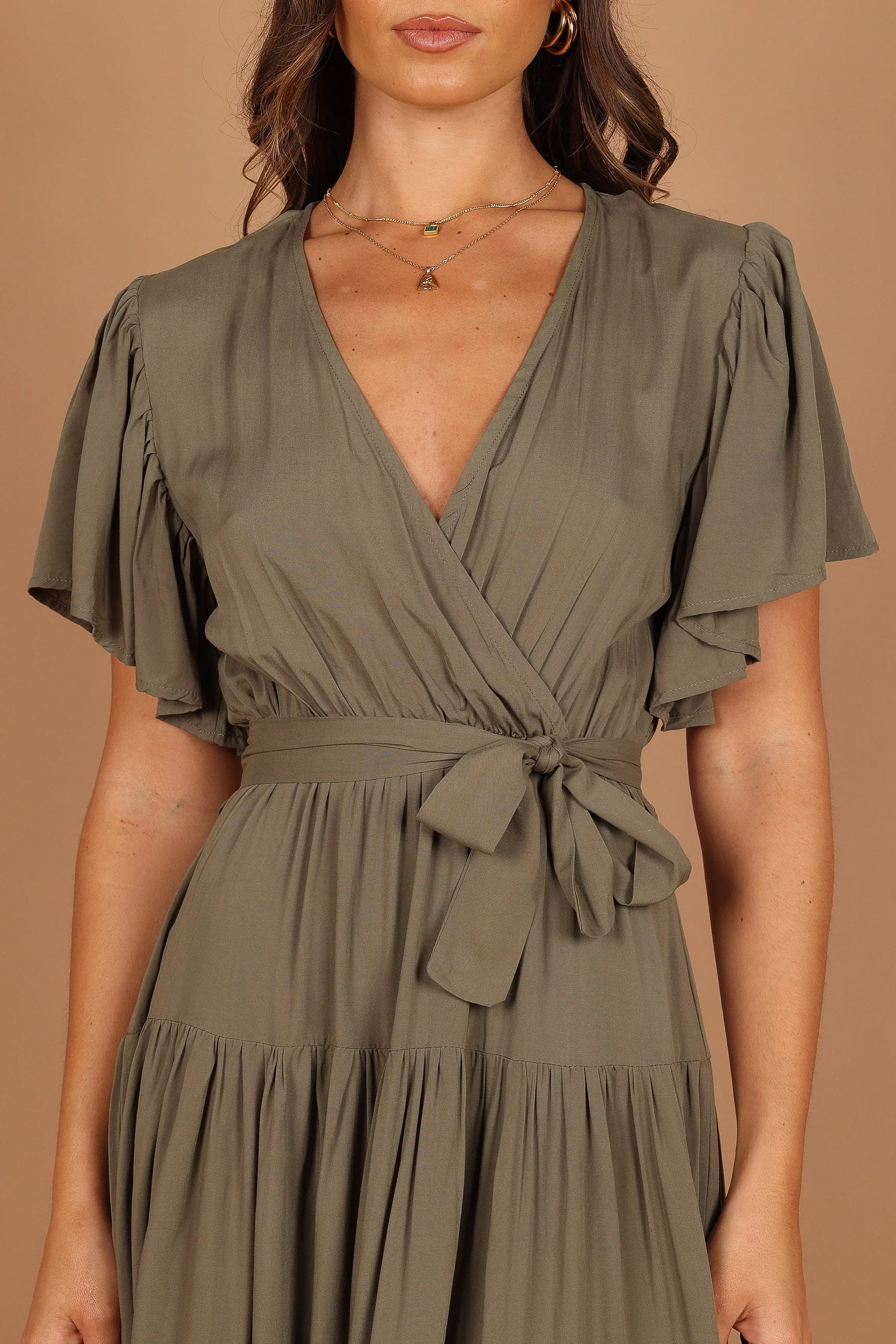 Barker Dress Olive
