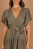 Barker Dress Olive