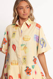 Sebastian Romper Pasta Print
