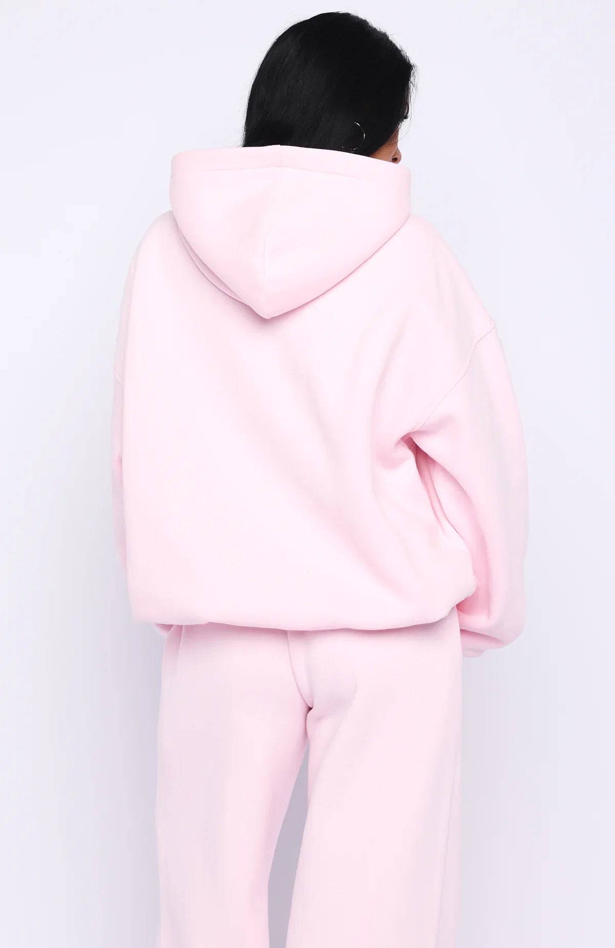Vibe Too High Oversized Hoodie Pink