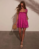 Radiant Rose Floral Romper