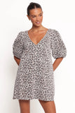 Coleman Mini Dress Leopard