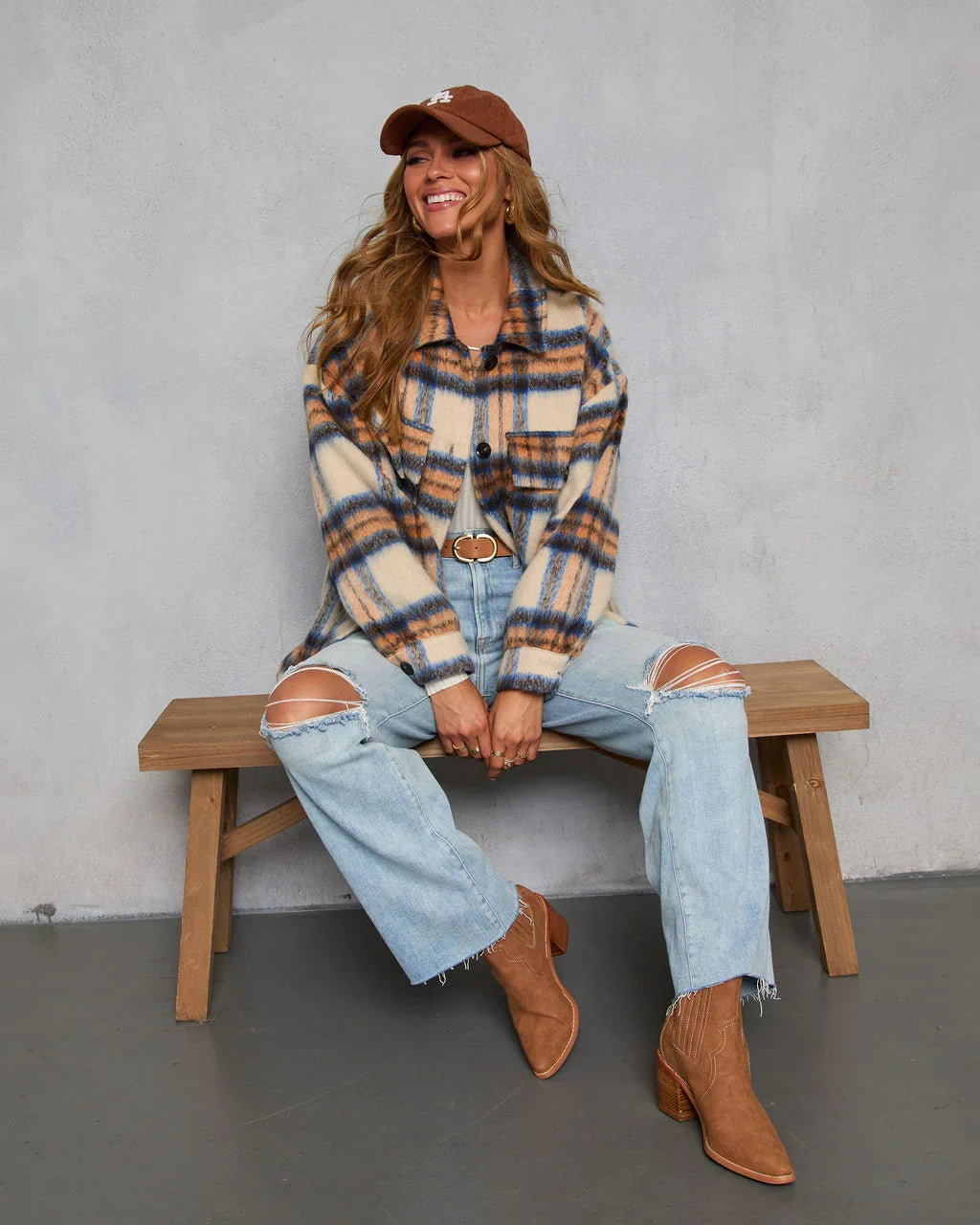 Haystack Heavyweight Plaid Jacket