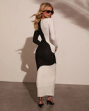 Delphie Colorblock Maxi Dress