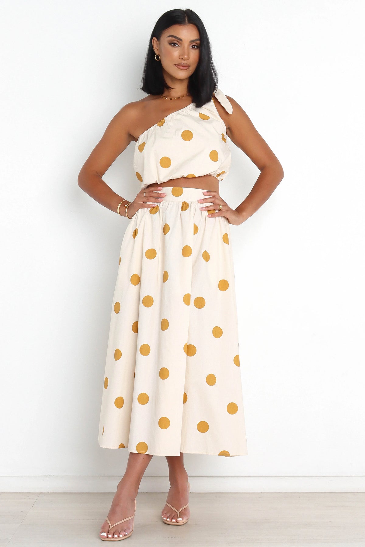 Phillipa Skirt Beige Spot